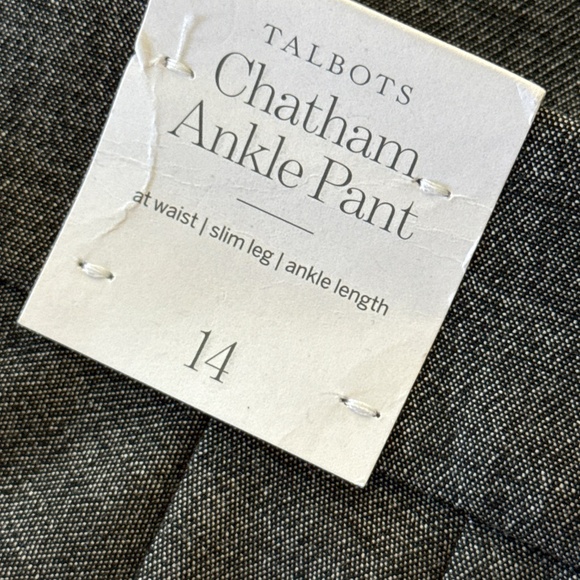 New Talbots chatham ankle pant - Picture 4 of 5